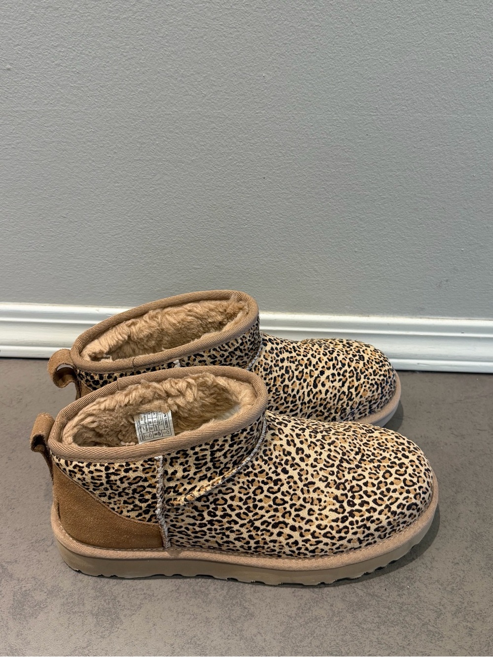 UGG leopard print boots